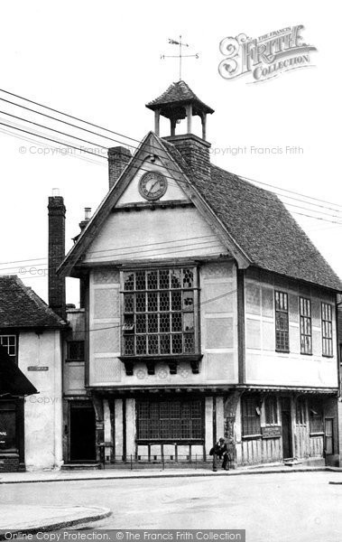 Photo of Great Dunmow, The Old Town Hall c.1955