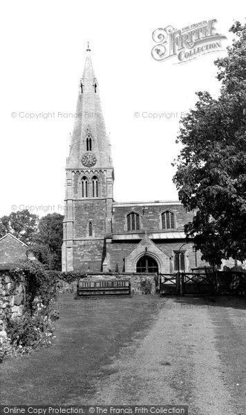 Photo of Great Easton, St Andrew's Church c.1960