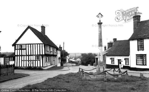 Photo of Great Easton, The Village c.1955