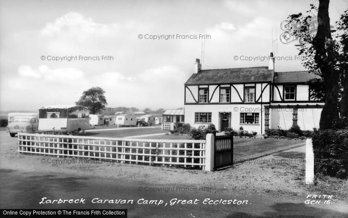 Photo of Great Eccleston, Larbreck Caravan Site c.1955