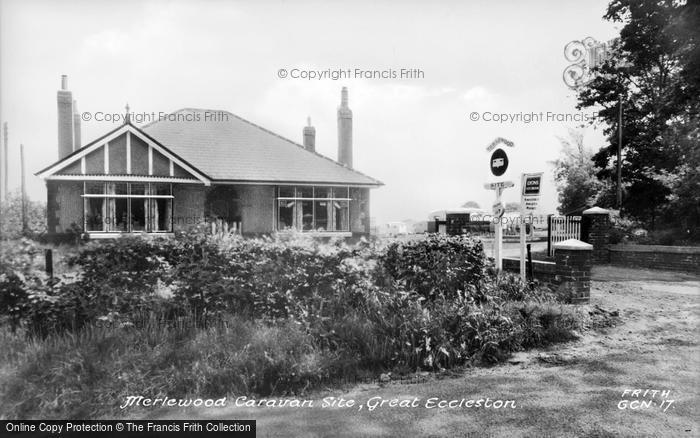 Photo of Great Eccleston, Merlewood Caravan Site c.1955