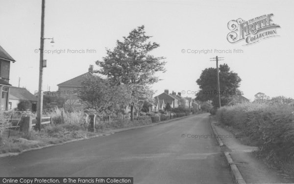 Photo of Great Eccleston, The Village Approach c.1960