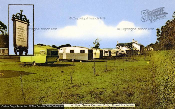 Photo of Great Eccleston, Willow Green Caravan Park c.1965