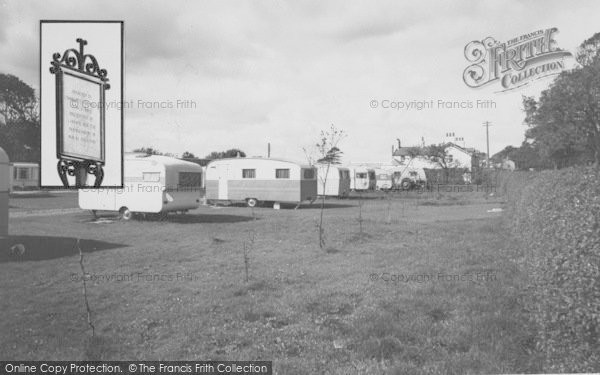 Photo of Great Eccleston, Willow Grove Caravan Park c.1965