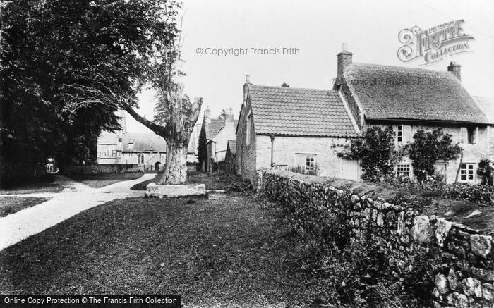 Photo of Great Elm, Village And Church 1907
