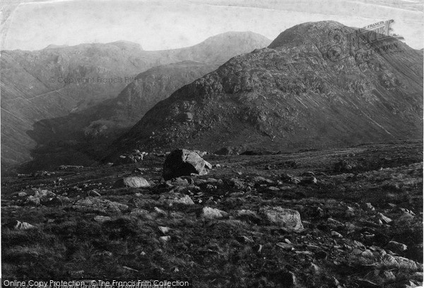 Photo of Great End, And Base Brown From Brandreth 1889