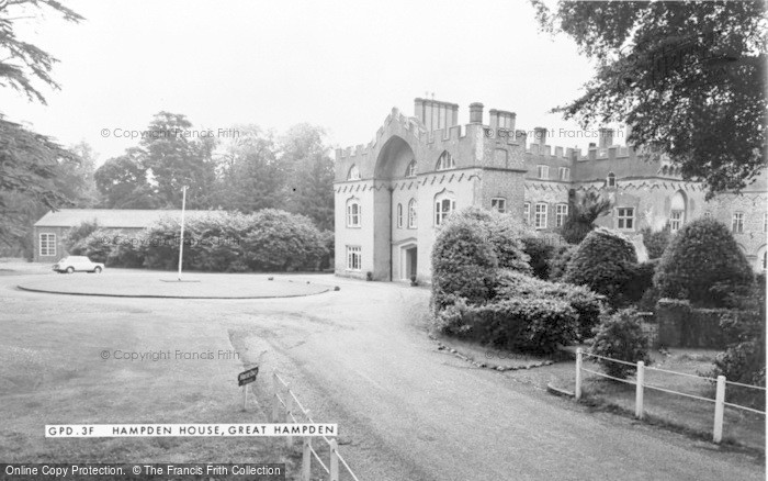 Photo of Great Hampden, Hampden House c.1955