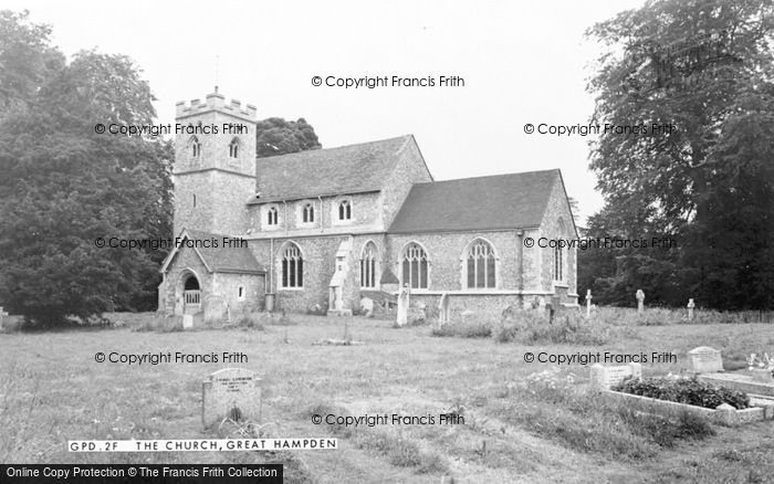 Photo of Great Hampden, The Church c.1955