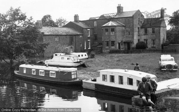 Photo of Great Haywood, Boatyard c.1955