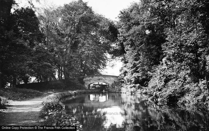 Photo of Great Haywood, Canal Bridge c.1930