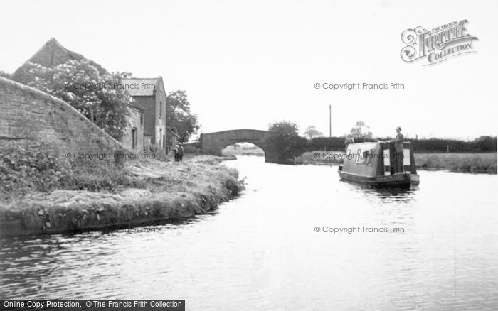 Photo of Great Haywood, Trent And Mersey Canal c.1955