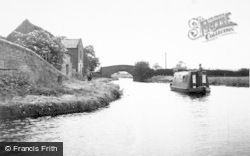Trent And Mersey Canal c.1955, Great Haywood