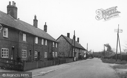 Harling Road c.1955, Great Hockham