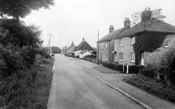 Harling Road c.1960, Great Hockham