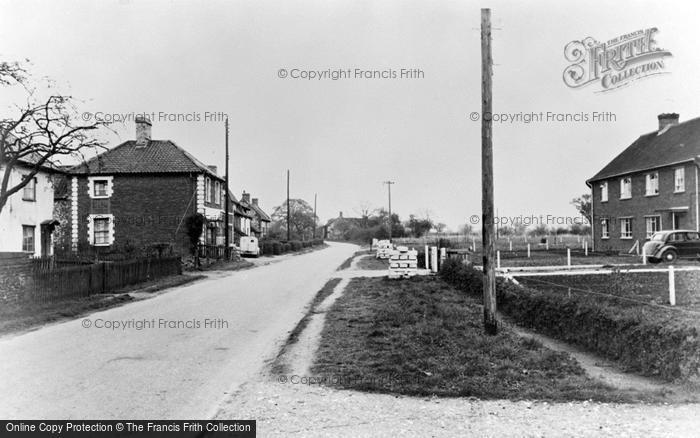 Photo of Great Hockham, Shropham Road c.1955