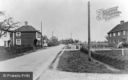 Shropham Road c.1955, Great Hockham