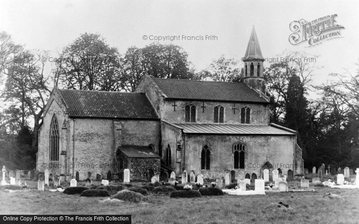 Photo of Great Hockham, The Church c.1955