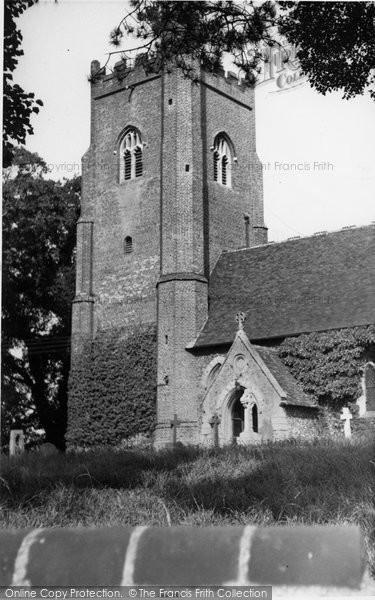 Photo of Great Holland, All Saints Church c.1955