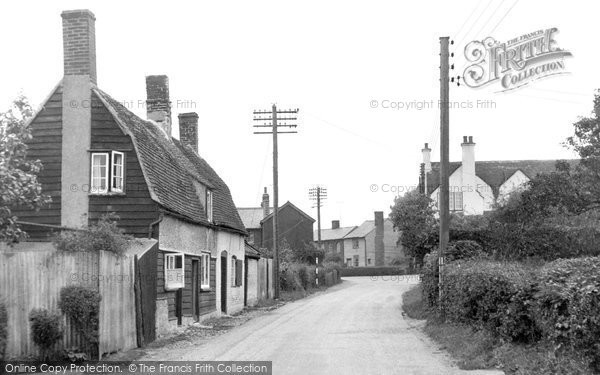 Photo of Great Holland, Church Lane c1955