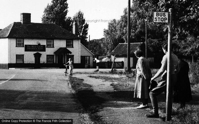 Photo of Great Holland, Red Lion Corner c.1955