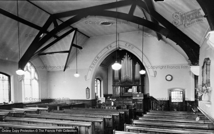 Photo of Great Houghton, The Chapel Interior c.1960