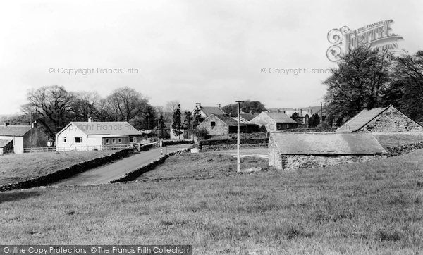 Photo of Great Hucklow, the Village c1960