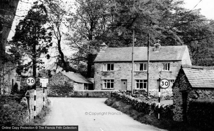 Photo of Great Hucklow, The Village c.1960