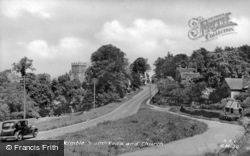 Main Road And Church c.1955, Great Kimble