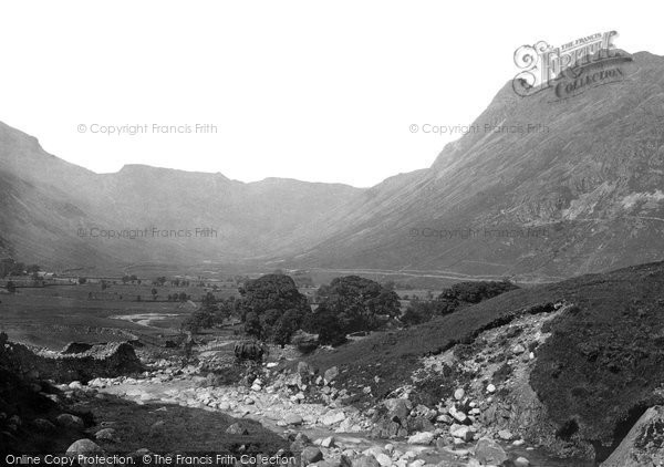 Photo of Great Langdale, 1888