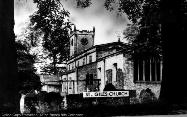 Photo of Great Longstone, Church Of St Giles c.1950