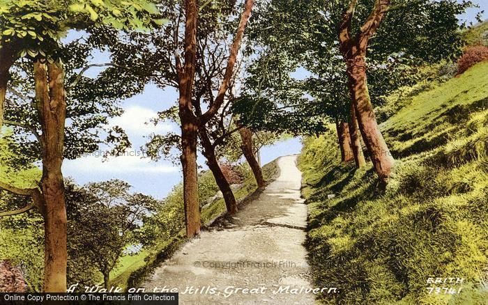 Photo of Great Malvern, A Walk On The Hills 1923