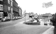 Great Malvern, Belle Vue Terrace and Post Office c1955