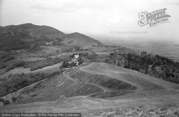 Photo of Great Malvern, British Camp, Ancient Trenches c.1950