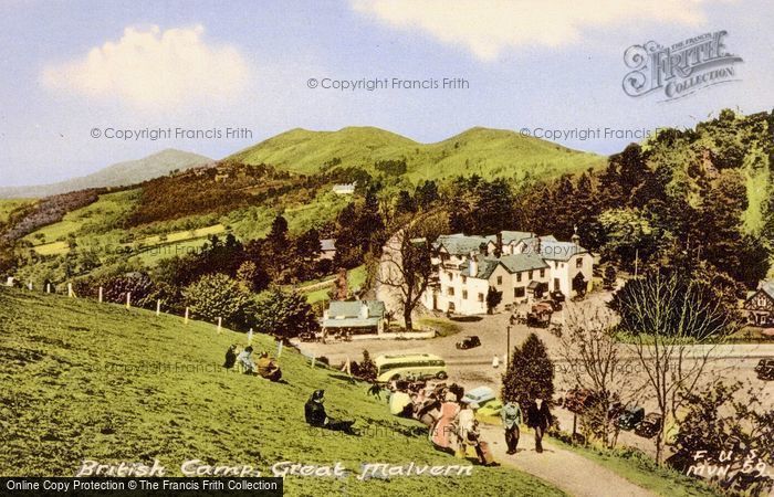 Photo of Great Malvern, British Camp c.1955