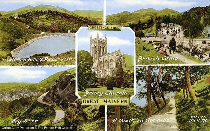 Photo of Great Malvern, Composite c.1960