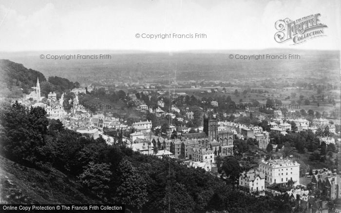 Photo of Great Malvern, From Beacon Hill c.1875