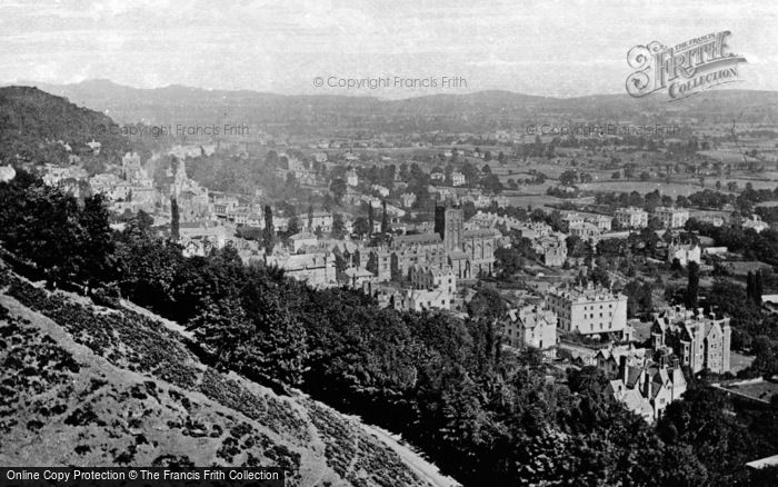 Photo of Great Malvern, From Beacon Hill c.1875