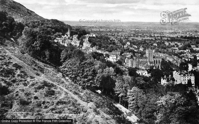 Photo of Great Malvern, From Beacon Hill c.1895