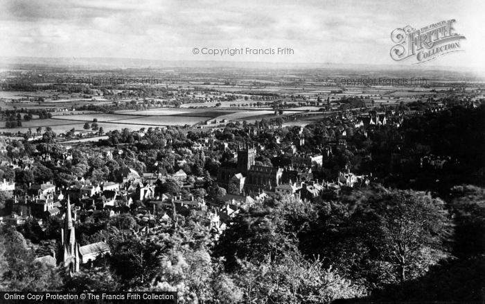 Photo of Great Malvern, From North Hill c.1875