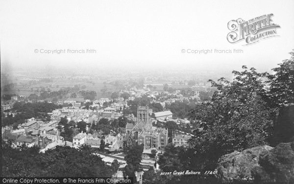 Photo of Great Malvern, From St Ann's Well 1893