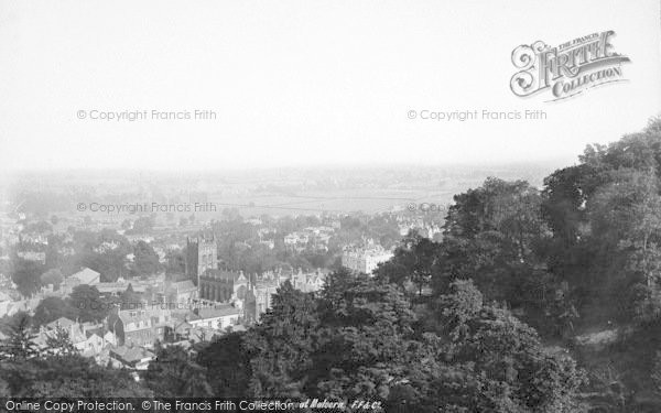 Photo of Great Malvern, From Worcester Beacon 1893