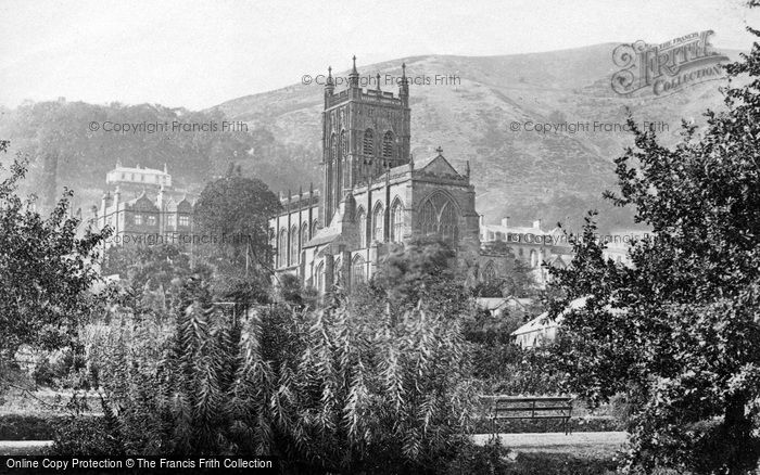 Photo of Great Malvern, Hills And Priory Church c.1870