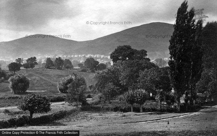 Photo of Great Malvern, Hills From Link Common c.1870