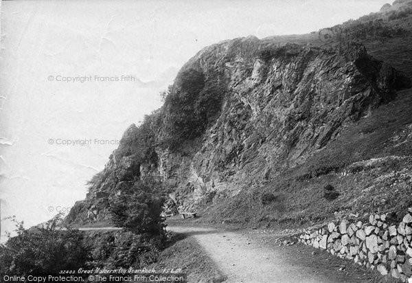 Photo of Great Malvern, Ivy Scar Rock 1893