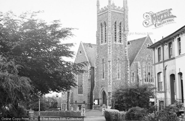 Photo of Great Malvern, Lansdown Methodist Church c.1955