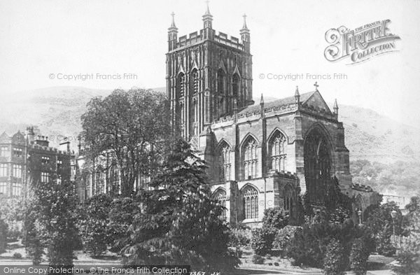 Photo of Great Malvern, Priory Church c.1890