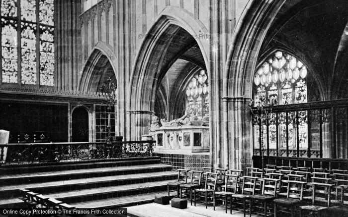 Photo of Great Malvern, Priory Church Interior c.1870