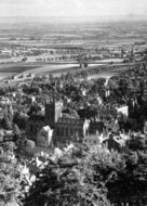 Priory From North Hill c.1875, Great Malvern