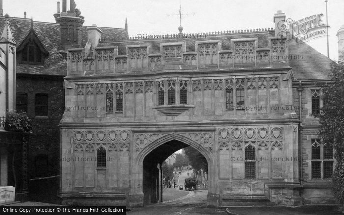 Photo of Great Malvern, Priory Gateway c.1875