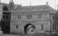 Priory Gateway c.1875, Great Malvern